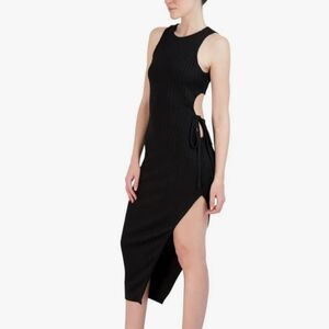 NWOT BCBGMaxAzira Bodycon Dress with Cutout and Split Size XXS